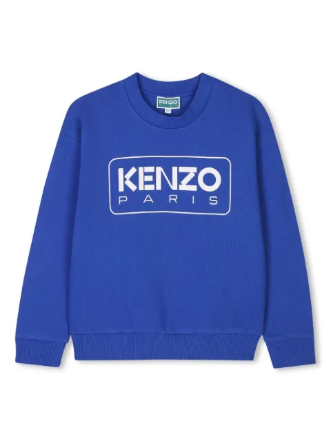 Kenzo Kids logo-print sweatshirt