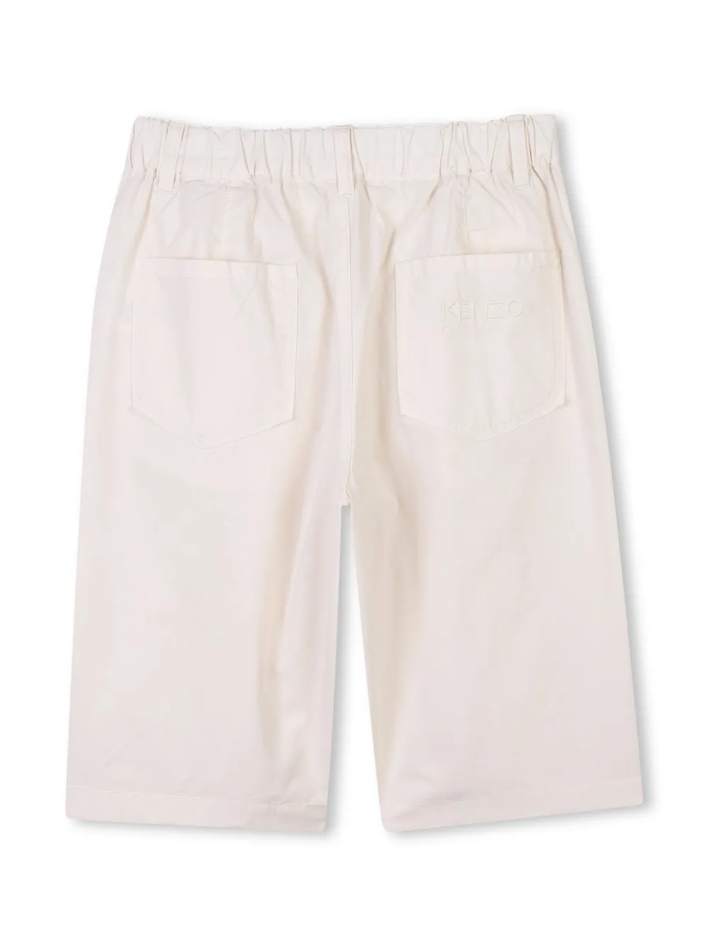 kenzokids Kenzo Kids Katoenen bermuda shorts - Beige