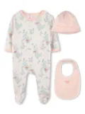 Kenzo Kids floral-print pajama set - White