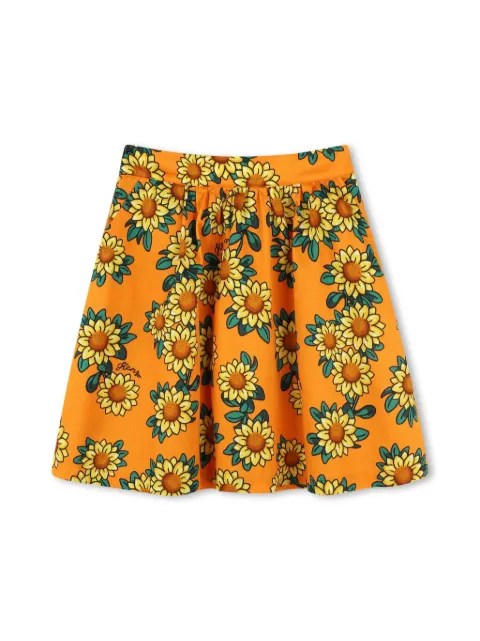 Kenzo Kids floral-print skirt