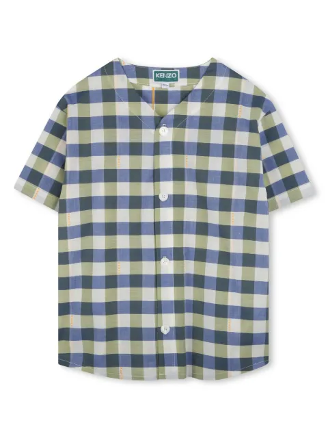 Kenzo Kids logo-print short-sleeved shirt