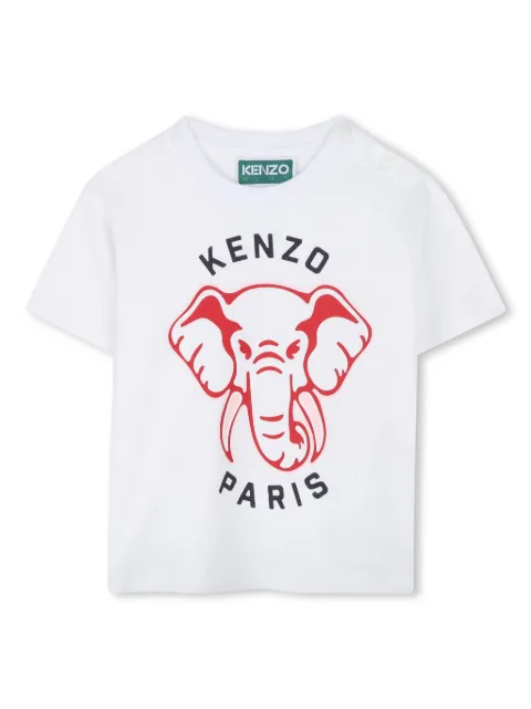 Kenzo Kids logo-print T-shirt