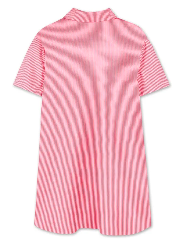 ladies white tennis dress Pleated Tier Tennis Dress