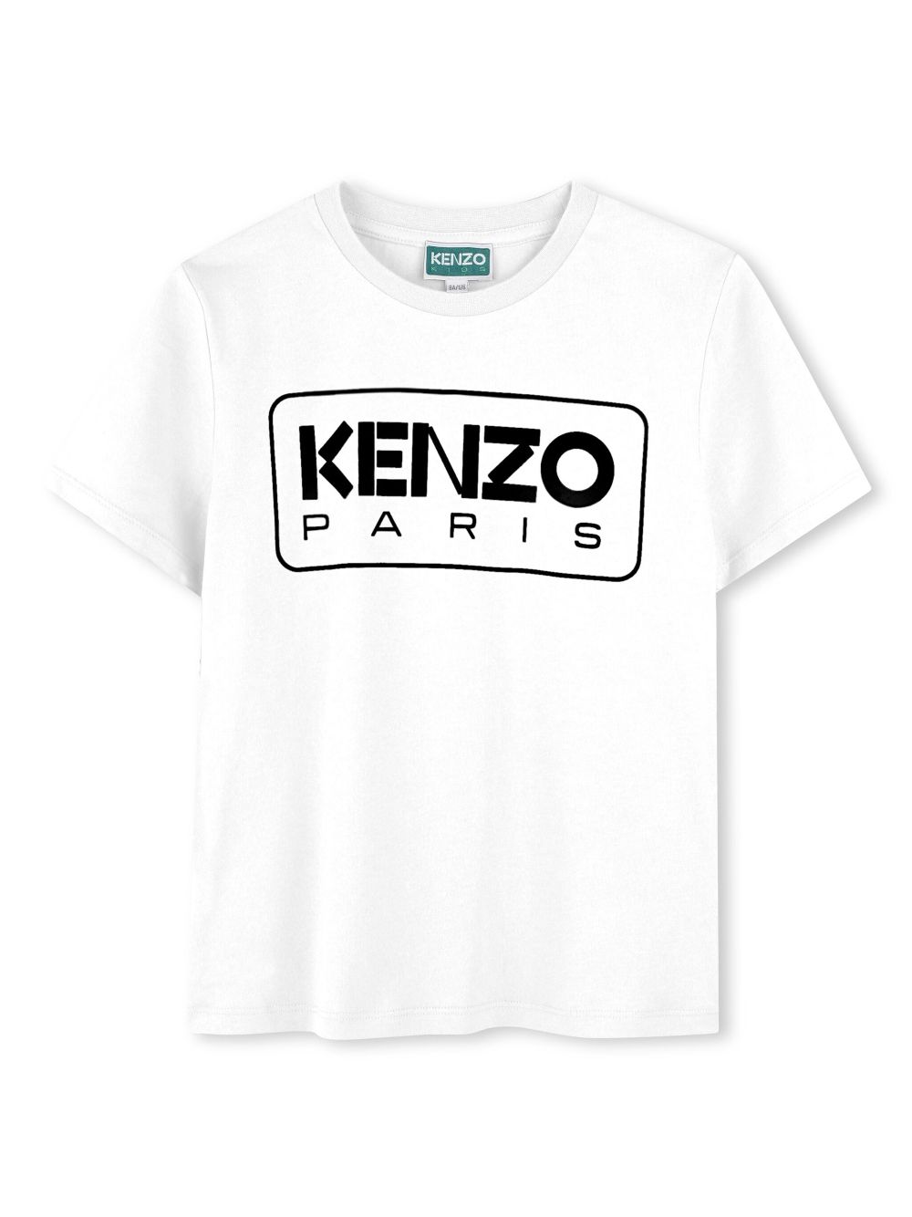 Kenzo Kids logo-print T-shirt - White