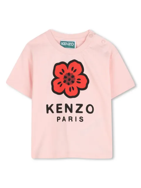 Kenzo Kids logo-print T-shirt