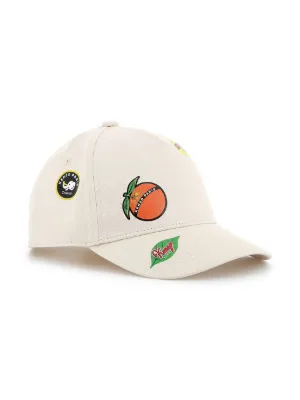 Gucci Kids logo-embroidered Cotton Baseball Cap | Pink | FARFETCH GE