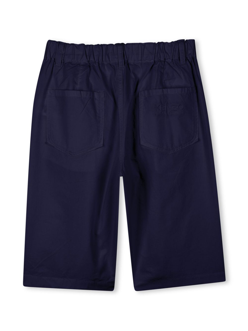 Kenzo Kids Katoenen bermuda shorts - Blauw