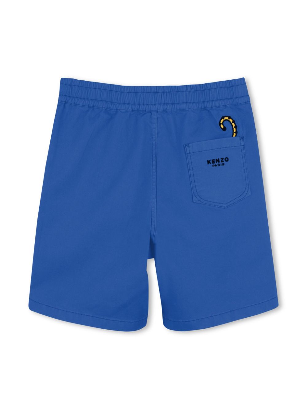 Kenzo Kids Shorts met geborduurd logo - Blauw