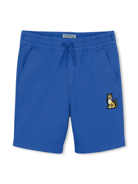 Kenzo Kids shorts con logo bordado