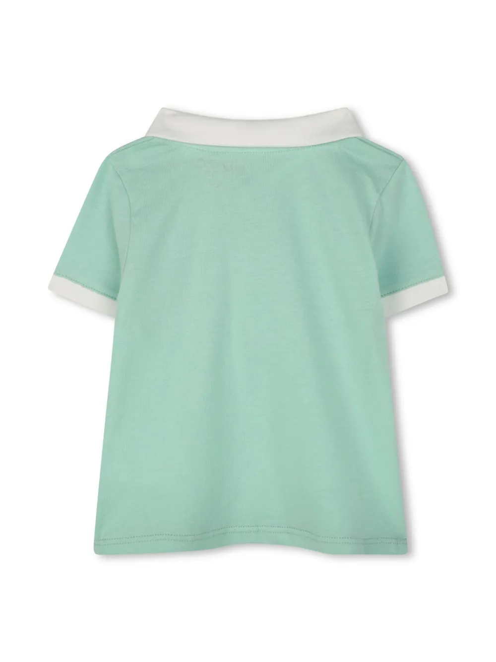 Kenzo Kids Katoenen poloshirt en shorts Groen