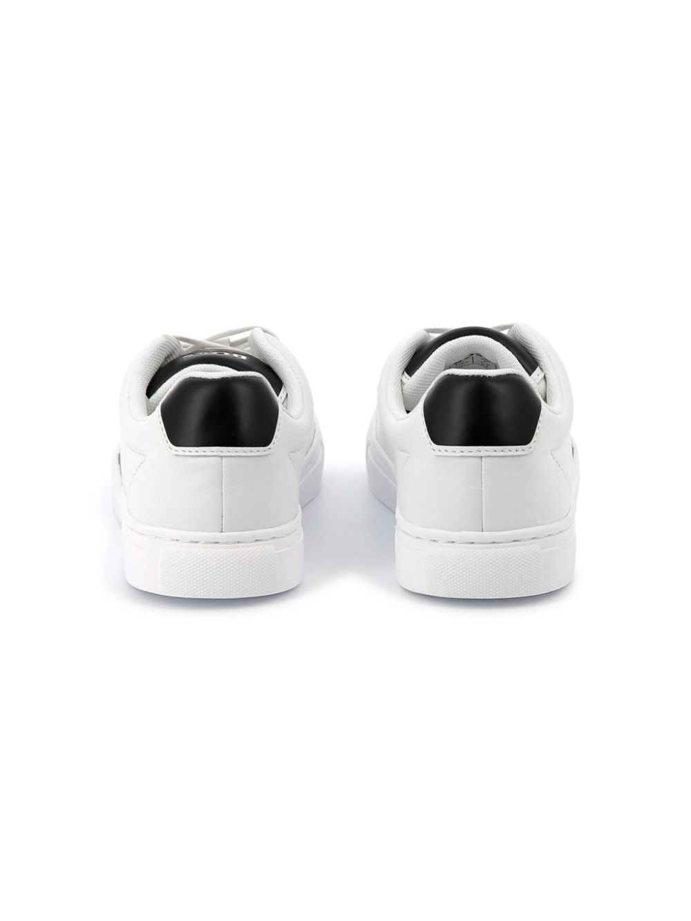 BOSS Kidswear logo-embossed sneakers White