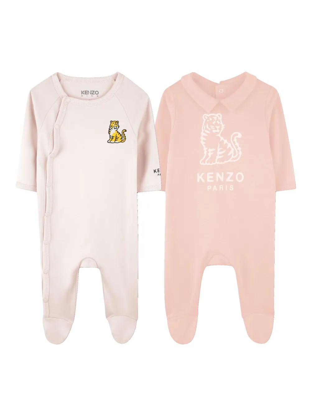 Kenzo Kids タイガープリント パジャマ セット - ピンク Kenzo Kids タイガープリント パジャマ セット - ピンク