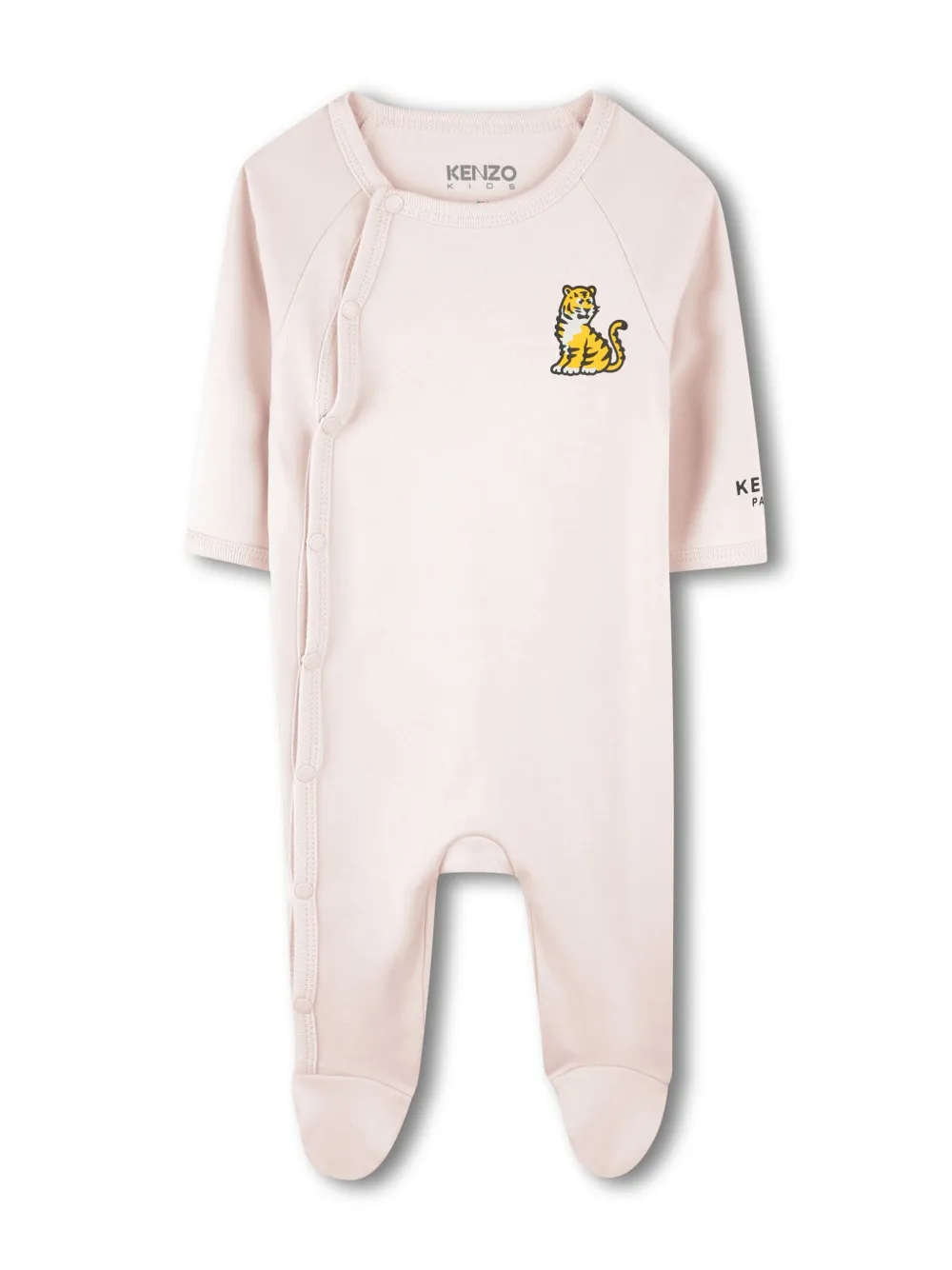 Kenzo Kids Twee pyjama's met tijgerprint Roze