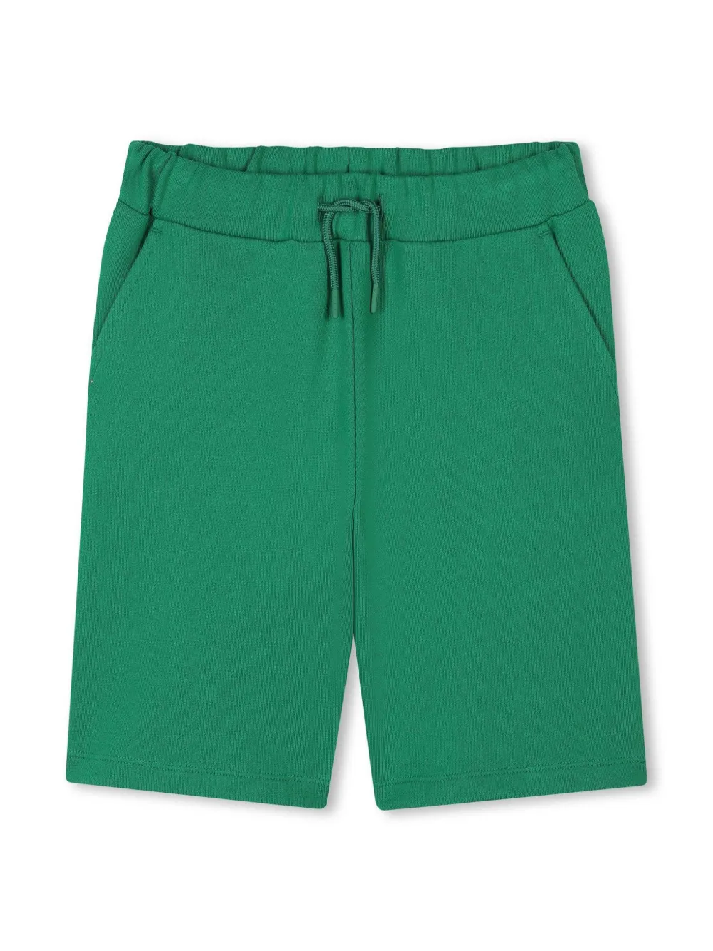 Kenzo Kids Katoenen trainingsshorts Groen