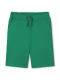 Kenzo Kids cotton track shorts - Green