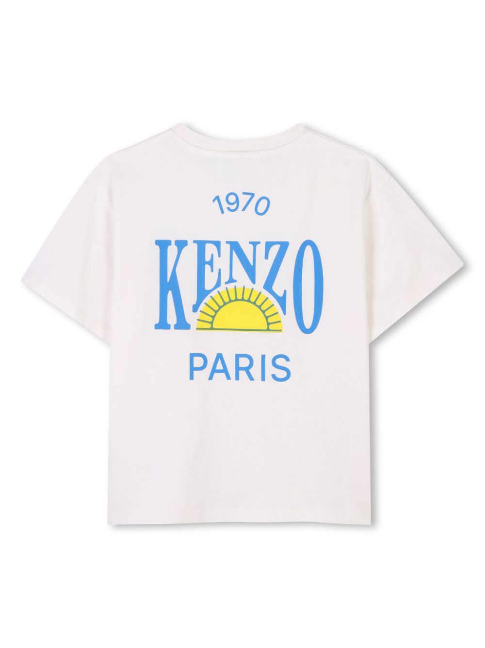 Kenzo Kids logo-print T-shirt - White