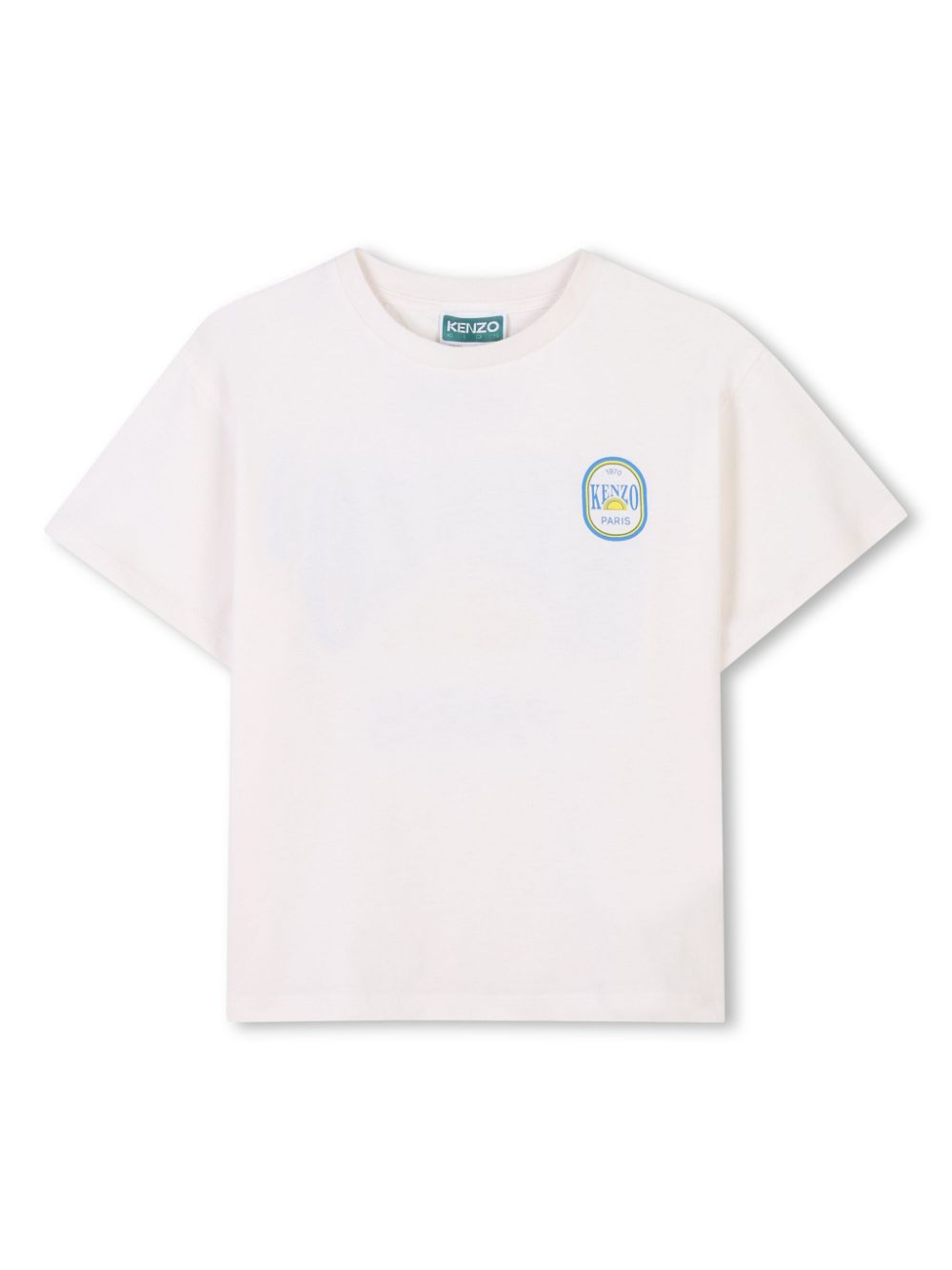 Kenzo Kids logo-print T-shirt - White