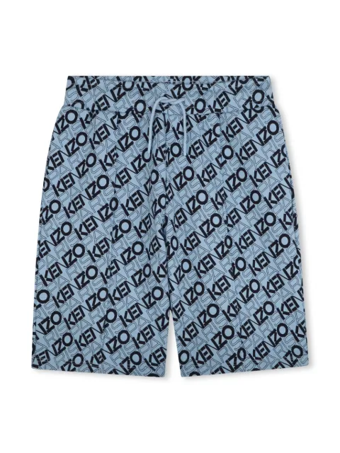 Kenzo Kids شورت رياضي بطبعة شعار الماركة