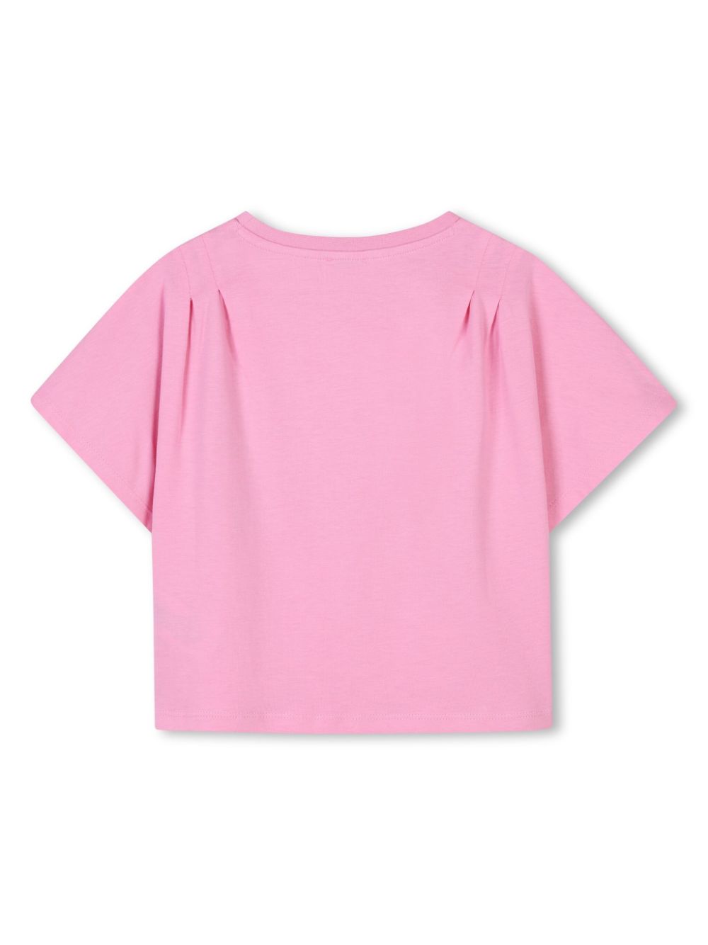 Kenzo Kids T-shirt met logoprint - Roze