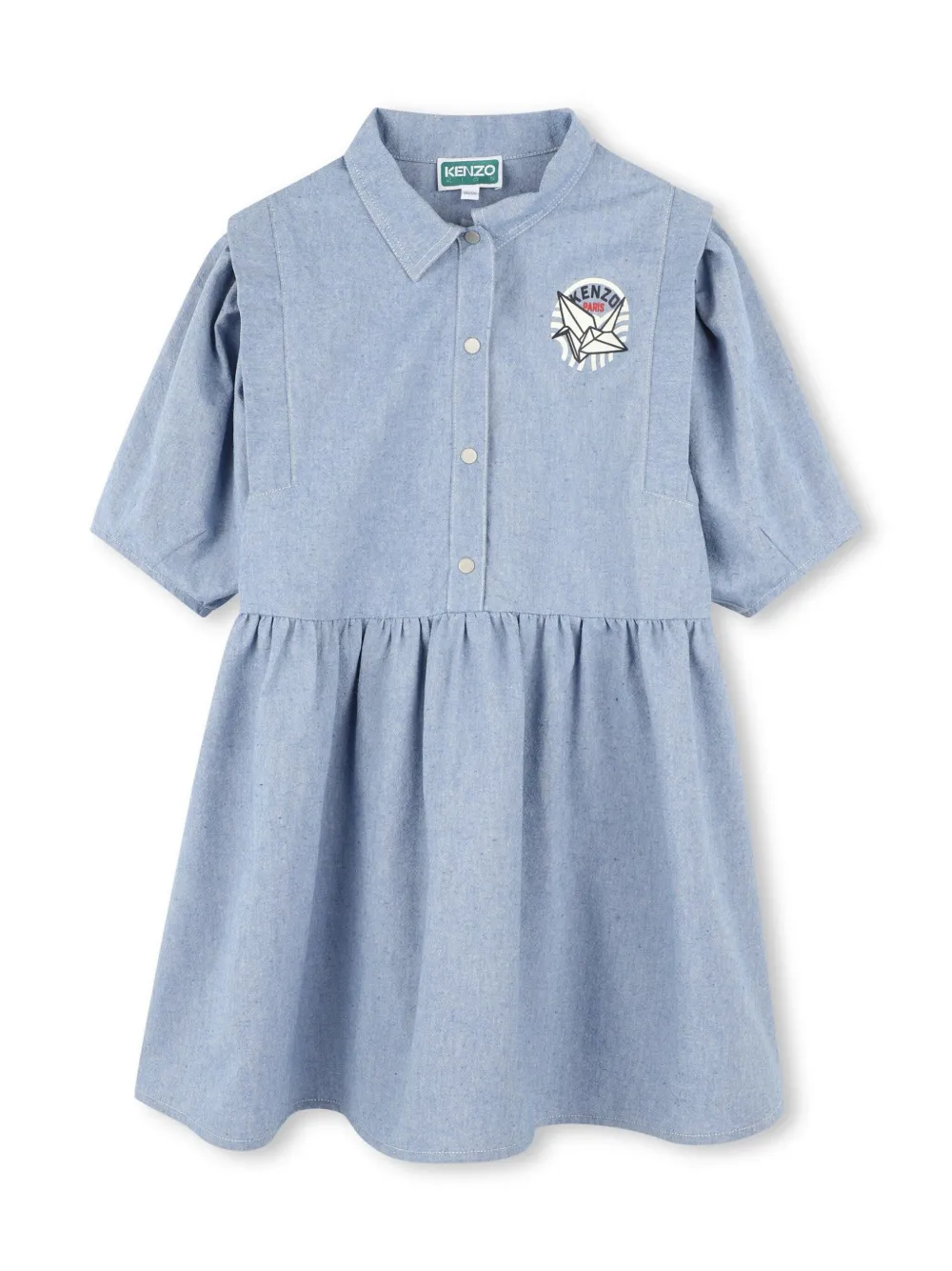 Kenzo Kids Abito con stampa - Blu