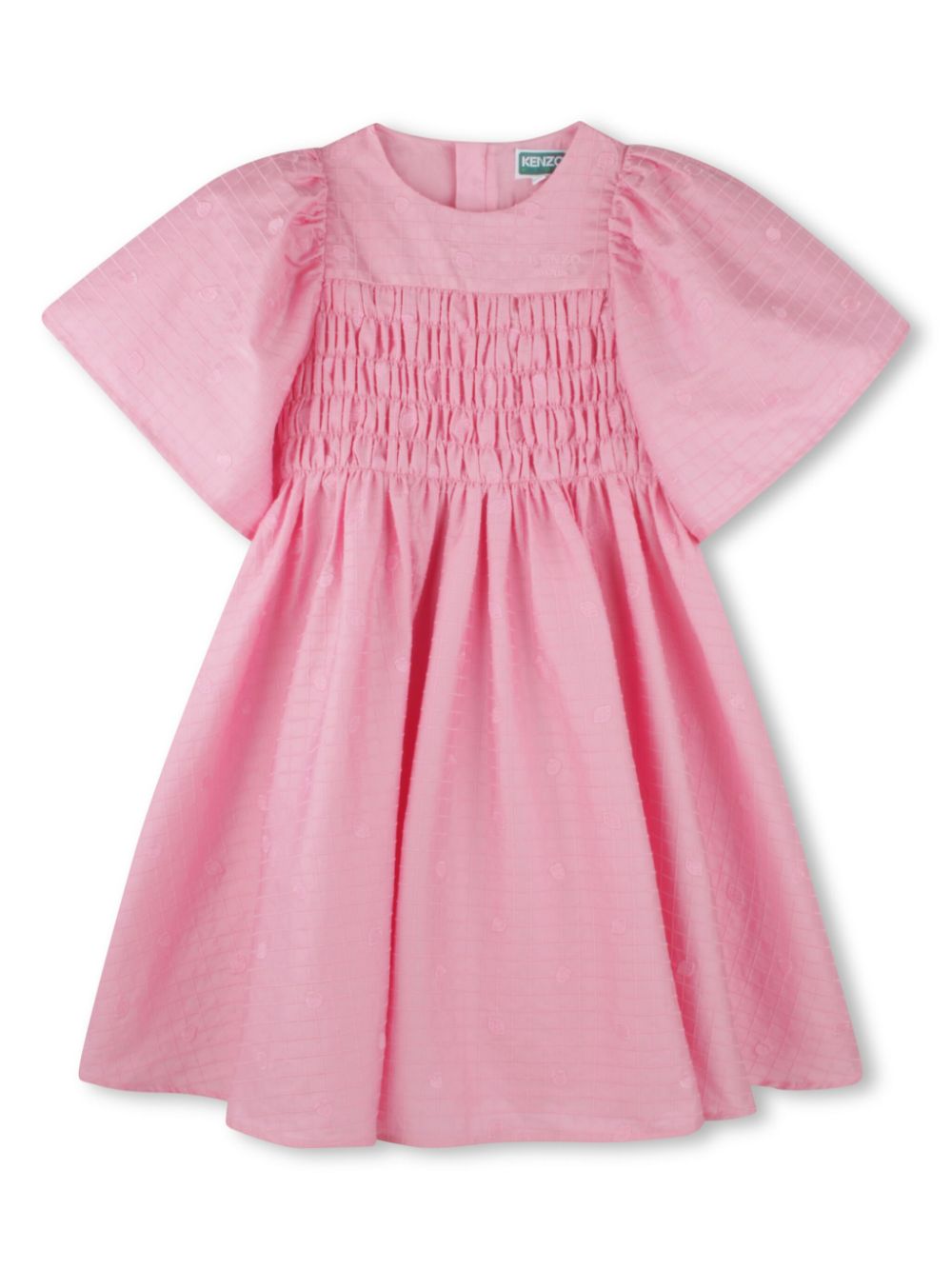 Image 1 of Kenzo Kids Vestido com bordado de fruta