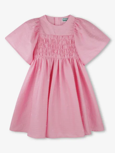 Kenzo Kids fruit-embroidered dress
