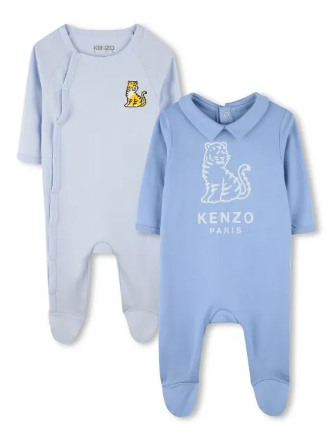 Kenzo Kids tiger-print pajamas (set of two)