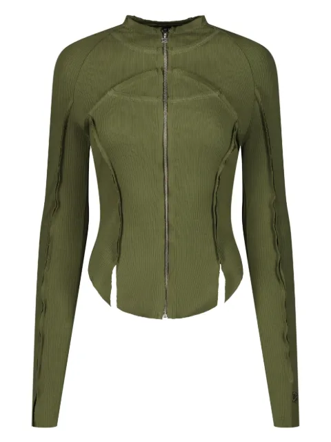 MISBHV blusa tejida de canalé