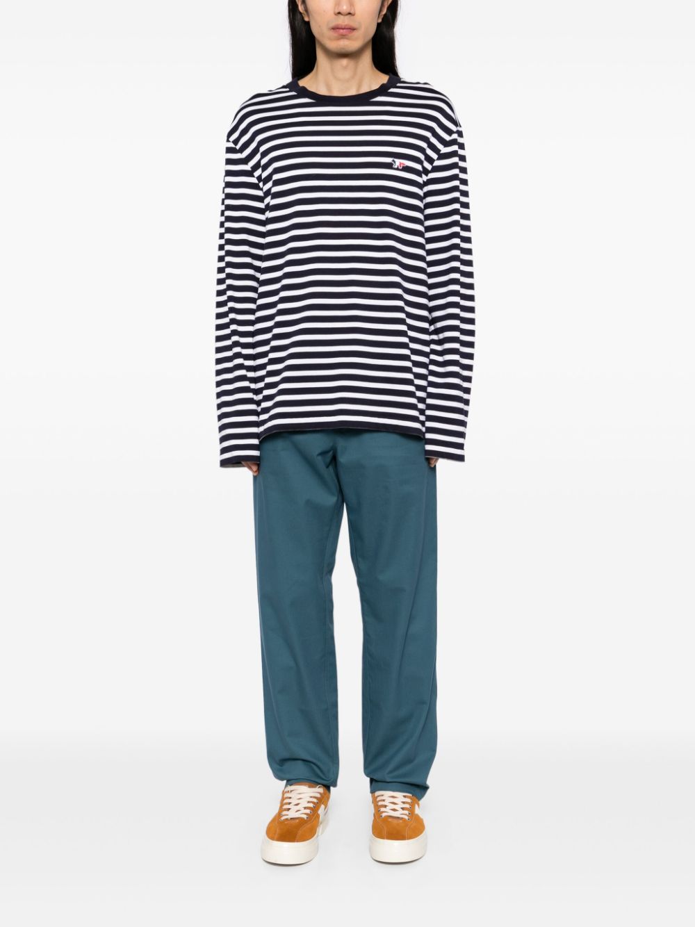 Maison Kitsuné Casual broek - Blauw