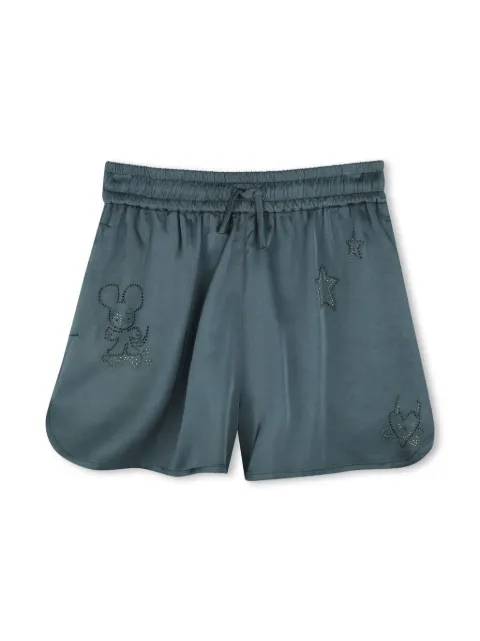 Zadig & Voltaire Kids rhinestone-embellished shorts