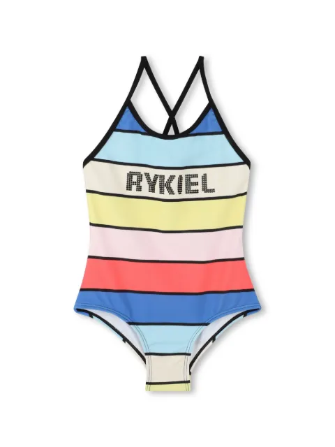 SONIA RYKIEL ENFANT logo-embellished swimsuit 