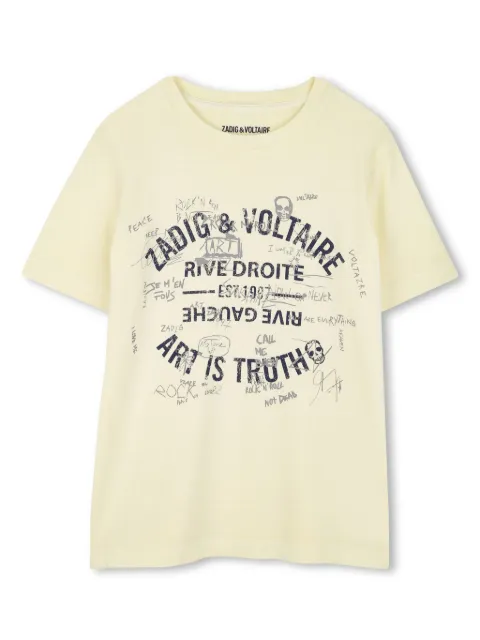 Zadig & Voltaire Kids logo-print T-shirt