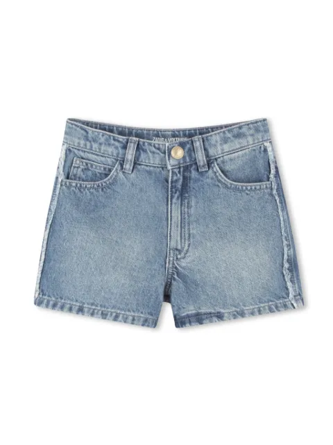 Zadig & Voltaire Kids Shorts con ricamo