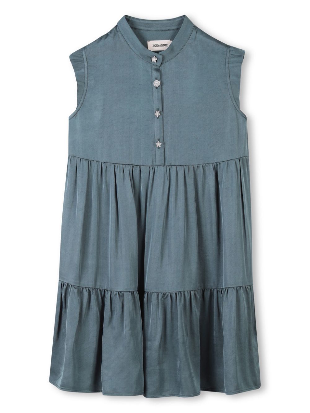 Zadig & Voltaire Kids sleeveless dress - Grey