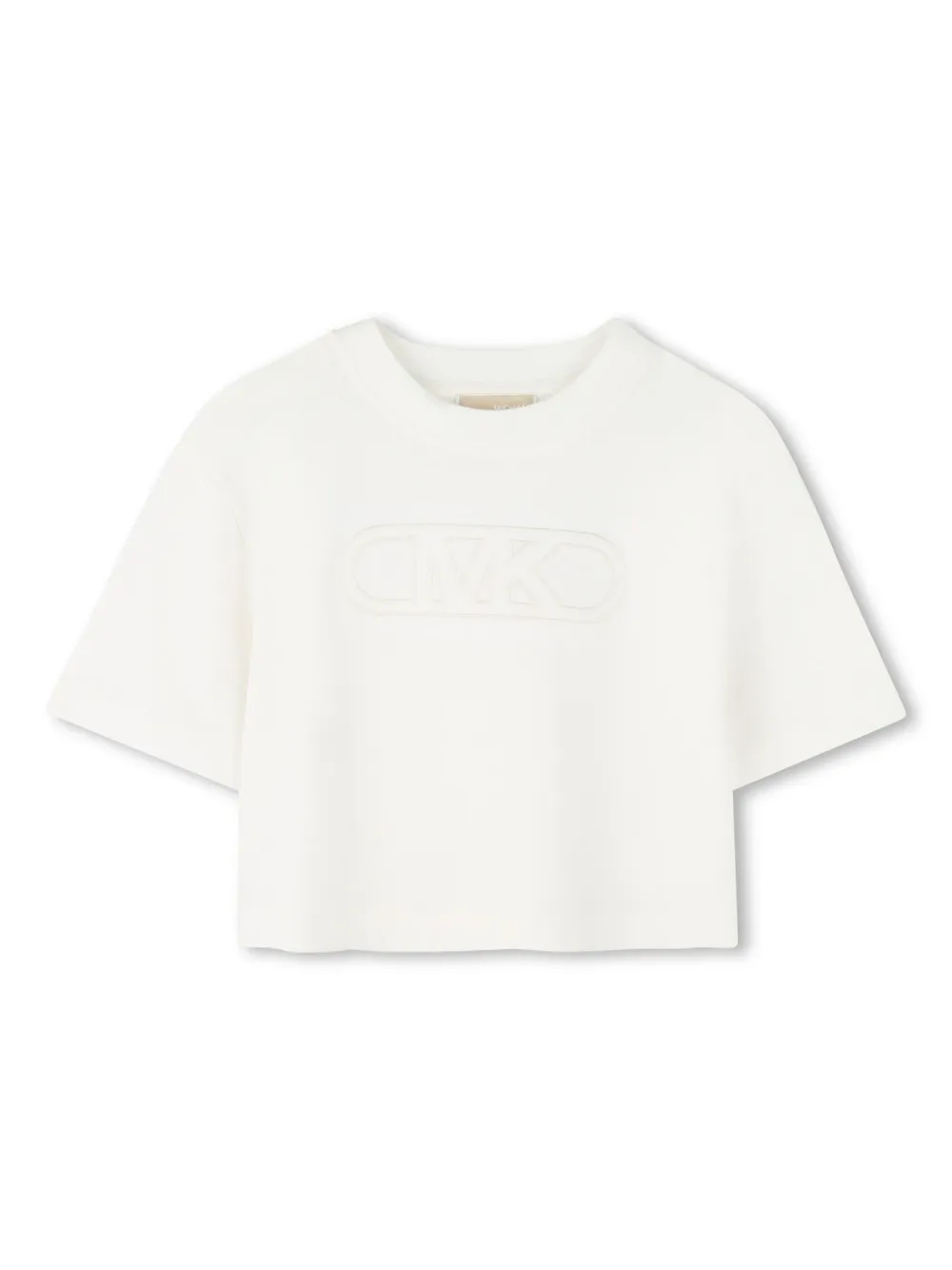 Michael Kors Kids ロゴ Tシャツ - ニュートラル Michael Kors Kids ロゴ Tシャツ - ニュートラル