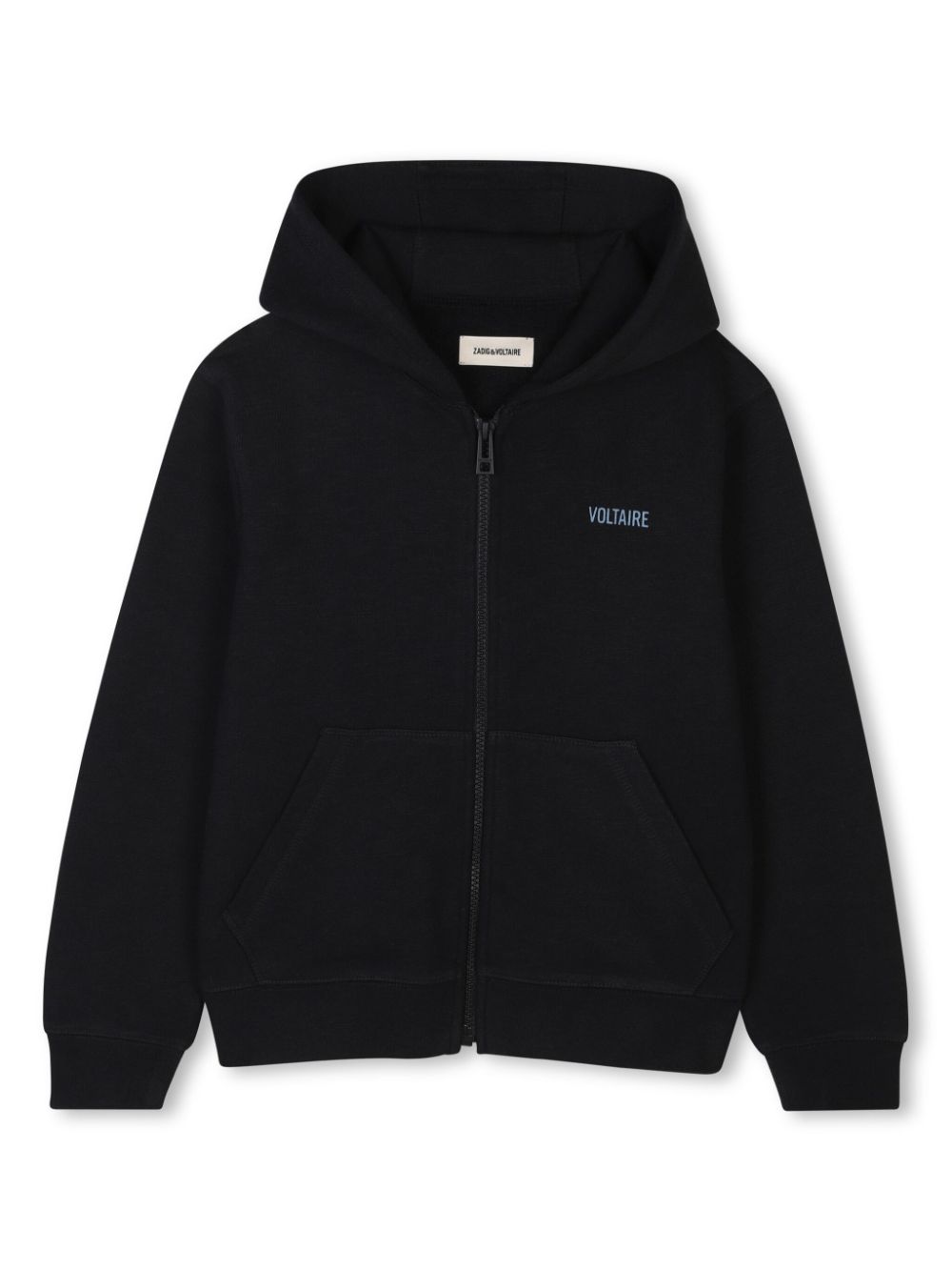 Zadig & Voltaire Kids hooded cardigan - Black