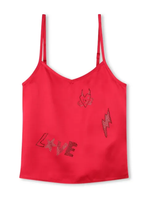 Zadig & Voltaire Kids rhinestone-embellished top
