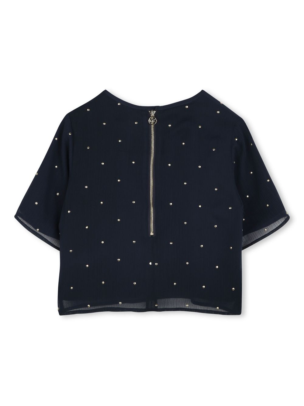 Michael Kors Kids Shirt met studs - Blauw