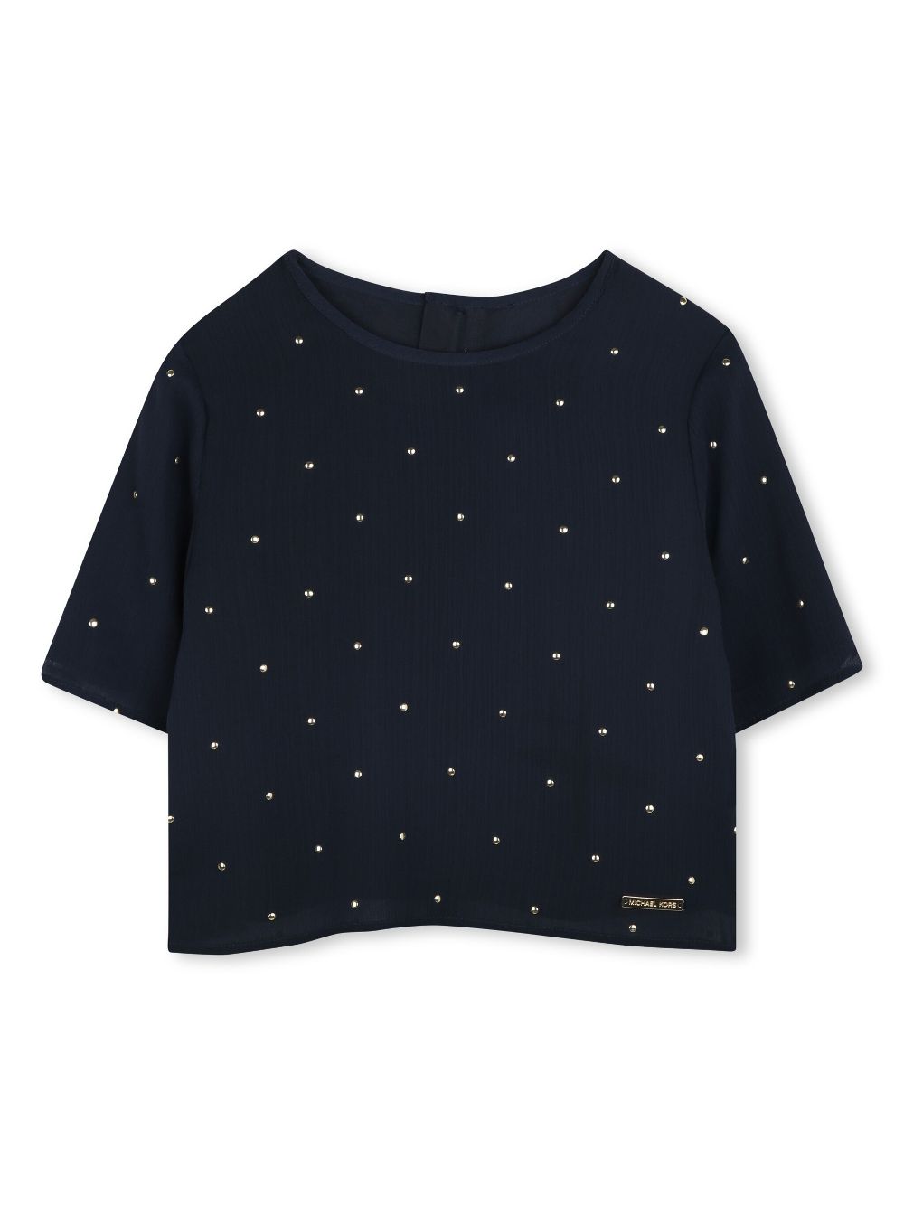 Michael Kors Kids studed blouse - Blue