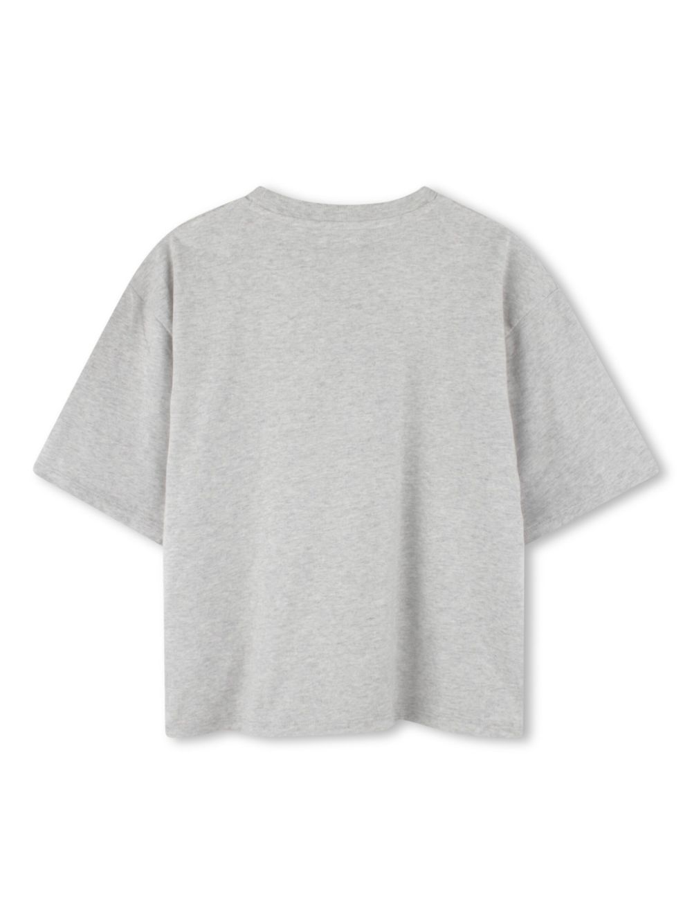 Zadig & Voltaire Kids T-shirt met stras - Grijs