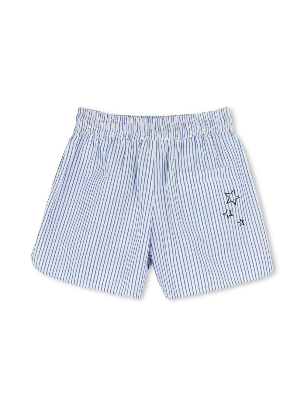 Zadig & Voltaire Kids Gestreepte shorts - Blauw