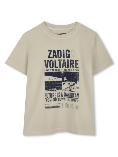 Zadig & Voltaire Kids logo-print T-shirt