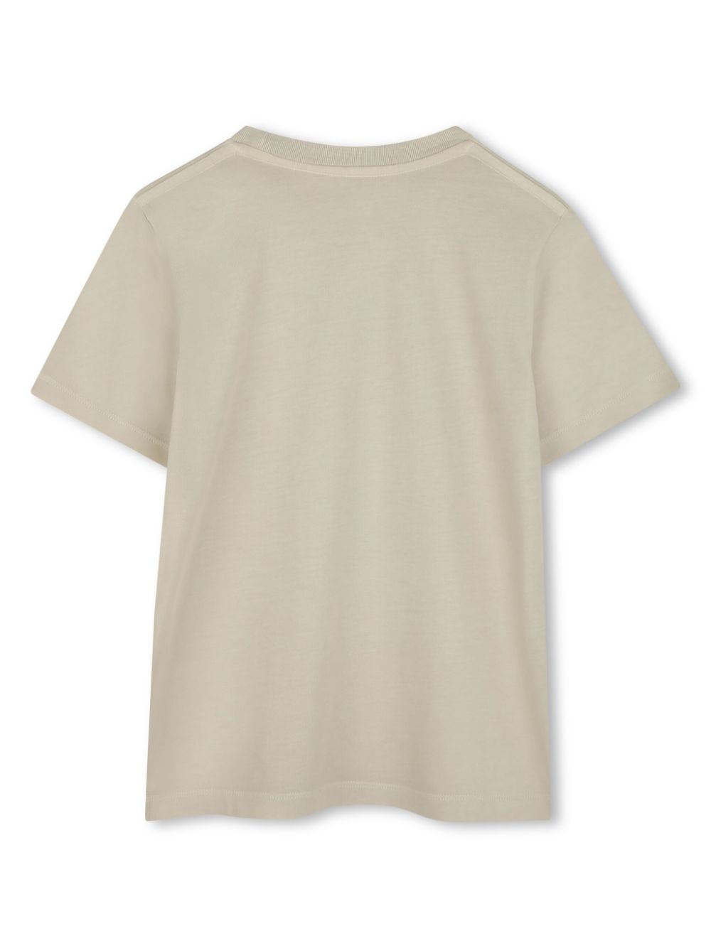 Zadig & Voltaire Kids T-shirt met logoprint - Beige