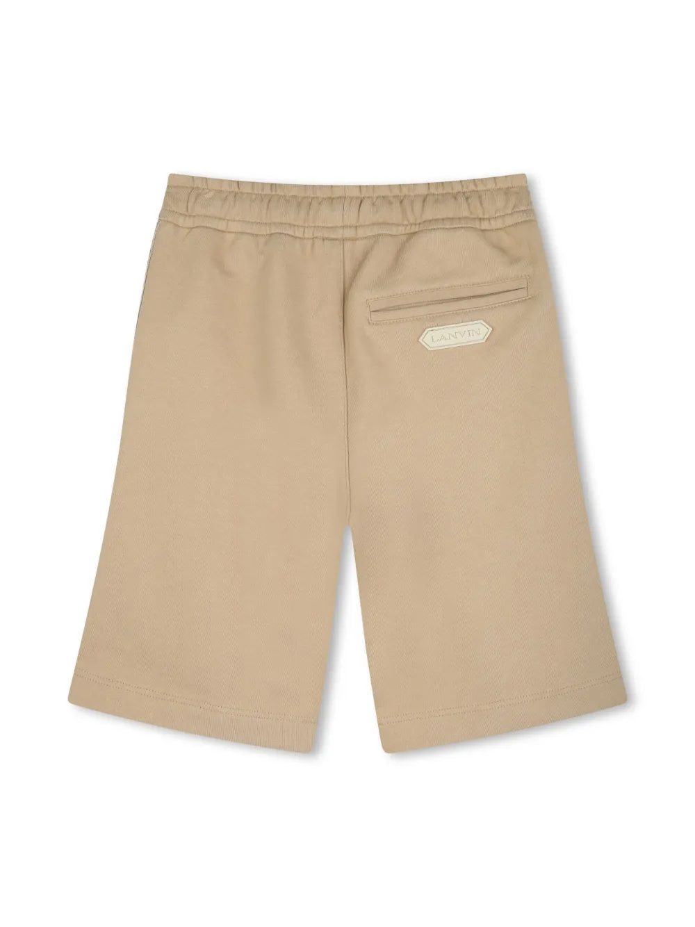 Lanvin Enfant Shorts met geborduurd logo - Beige