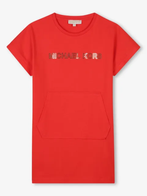 Michael Kors Kids vestido con logo estampado