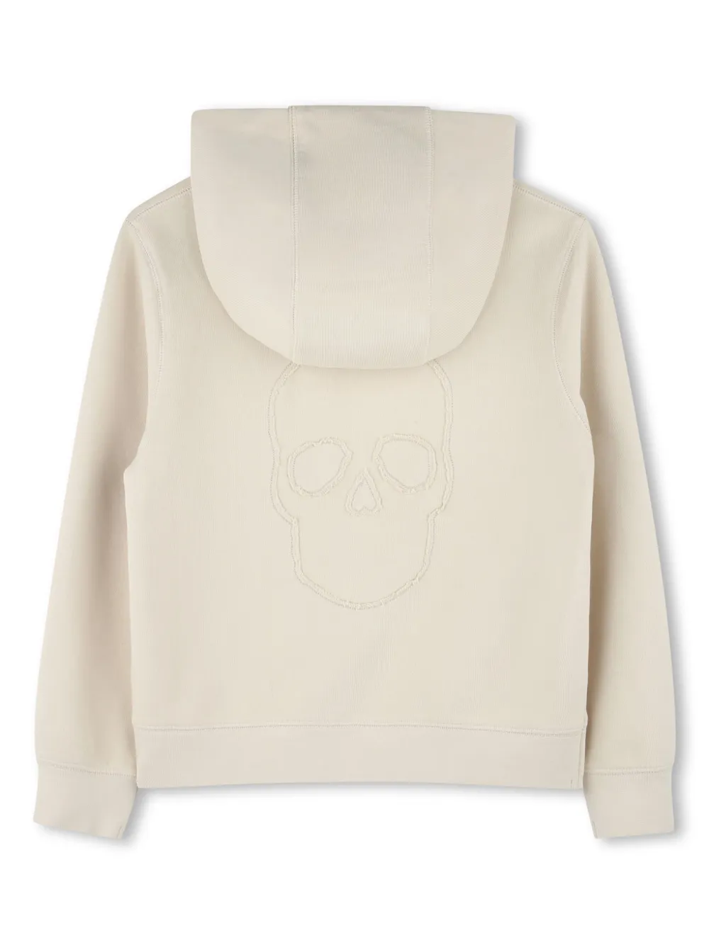 Zadig & Voltaire Kids Hoodie met geborduurd logo - Beige