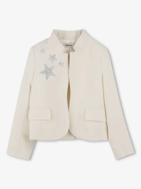 Zadig & Voltaire Kids rhinestone-embellished blazer