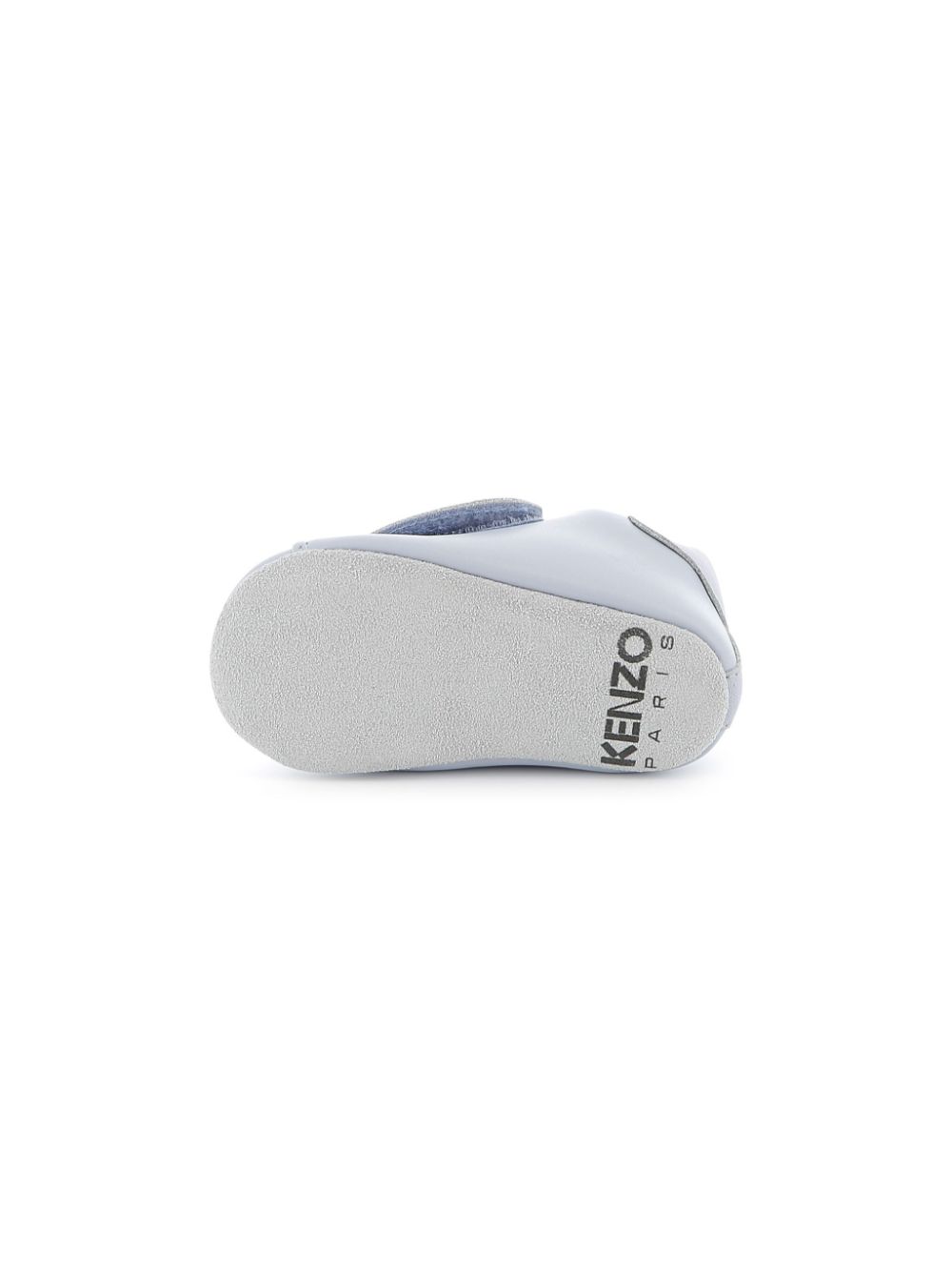 Kenzo Kids Slippers met geborduurd logo Blauw