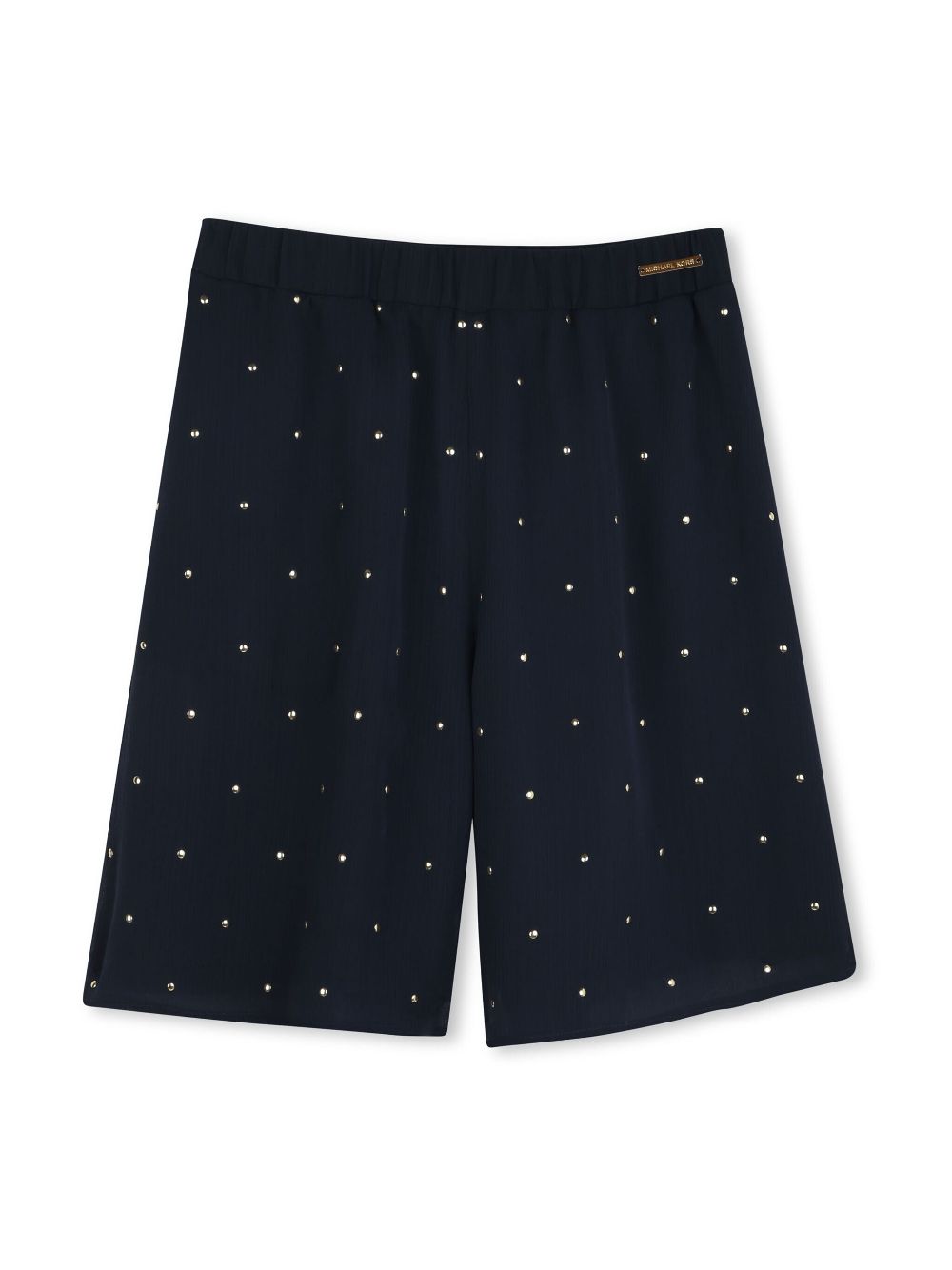 Michael Kors Kids stud-embellished bermuda shorts - Blue