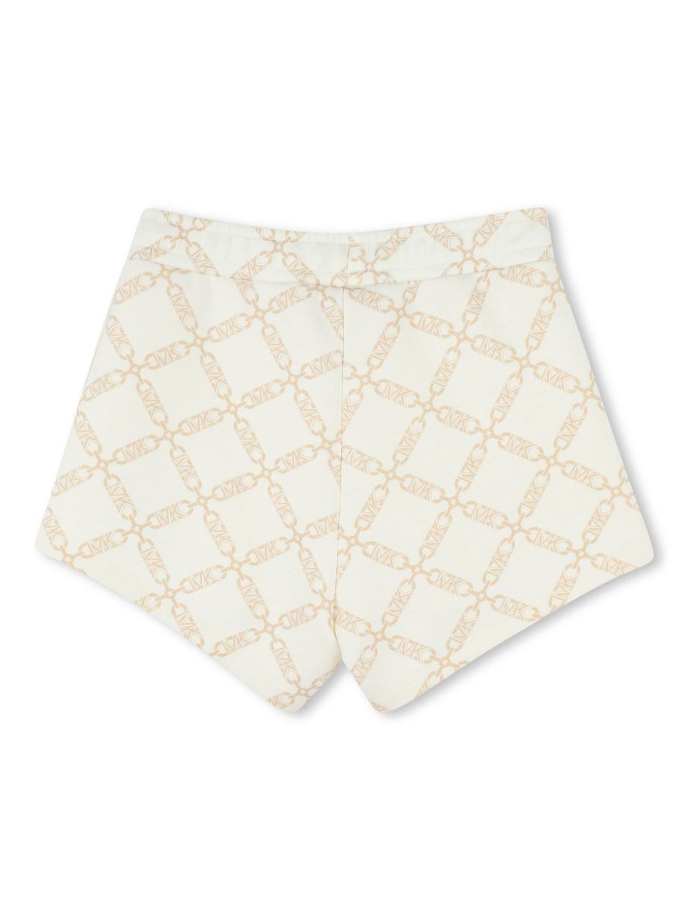 Michael Kors Kids Shorts met kettingprint - Beige